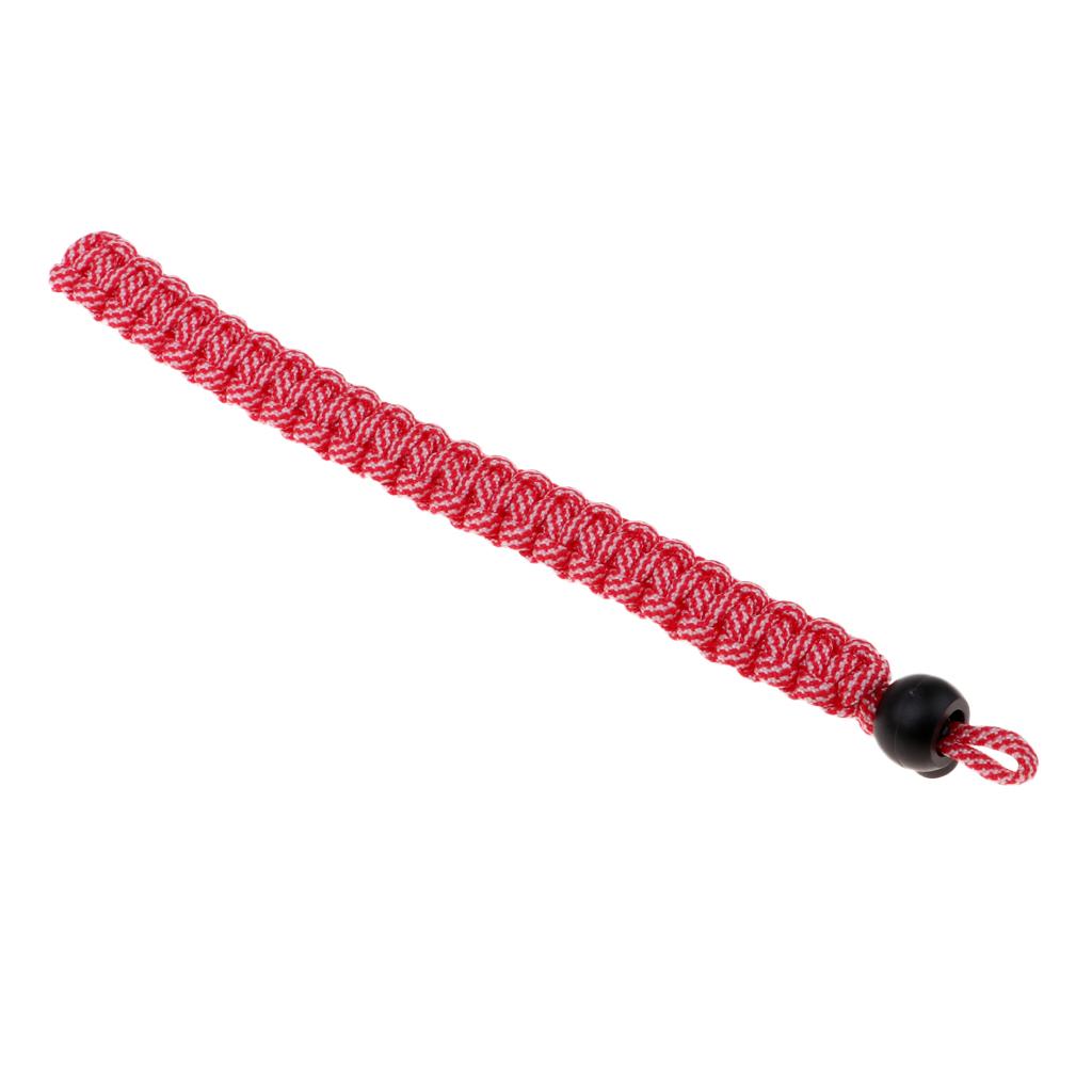 Adjustable Camera Wrist Strap Braided Paracord Hand Lanyard