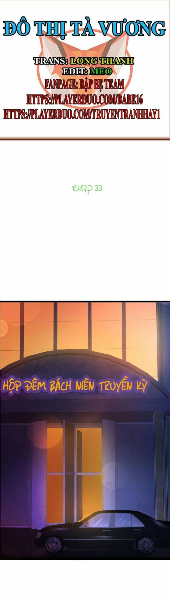 đô thị tà vương chapter 33 1