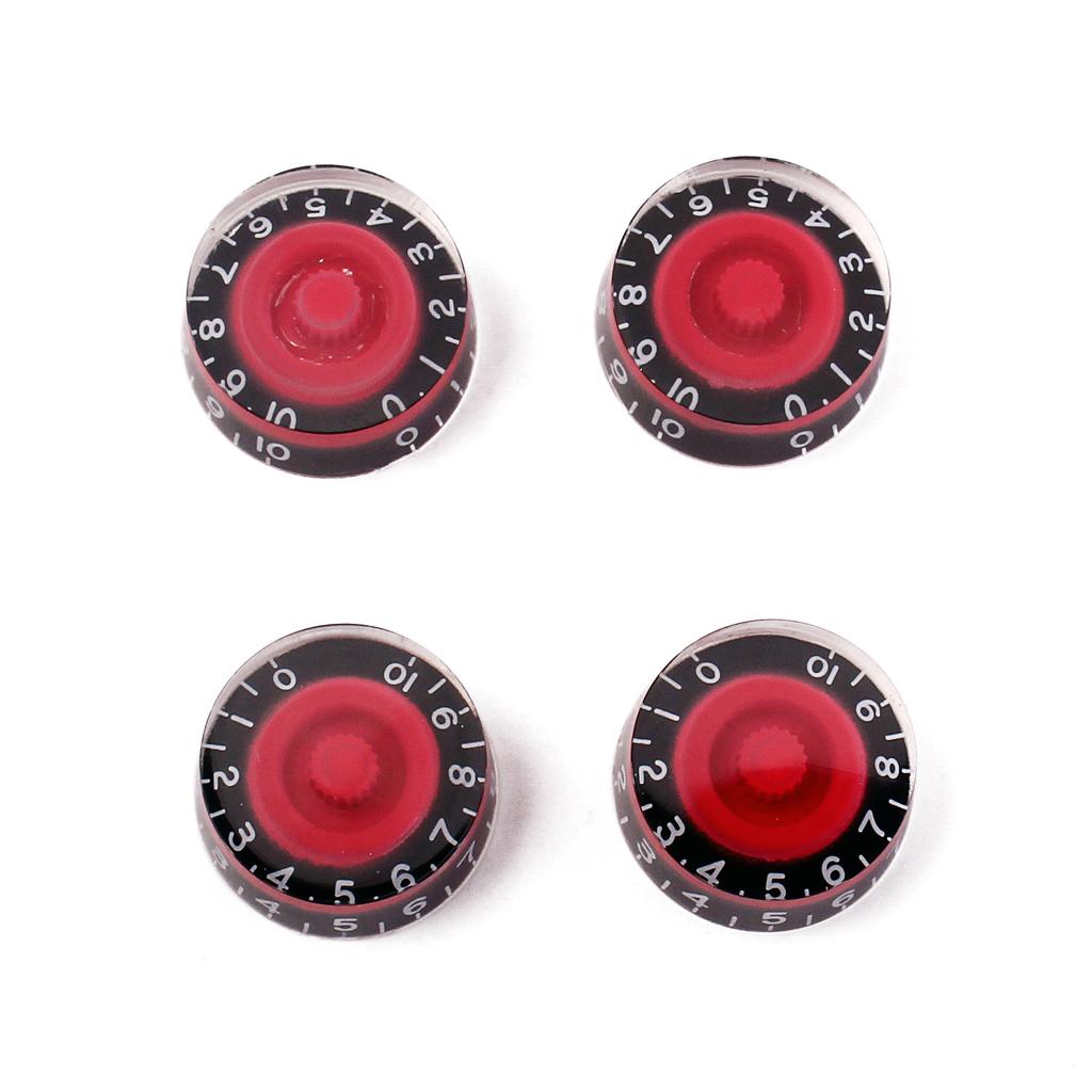 Baoblade 1 bộ 4 Đàn Guitar Tốc Độ Nút Vặn Điều Chỉnh Âm Lượng Âm Núm Phụ Kiện