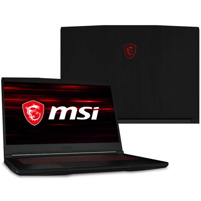 Laptop MSI GF63 Thin 9SCSR-846VN (Core i7-9750H/ 8GB DDR4 2666MHz/ 512GB SSD M.2 PCIE/ GTX 1650Ti 4GB GDDR5 with Max-Q/ 15.6 FHD IPS, 144Hz/ Win10) - Hàng Chính Hãng