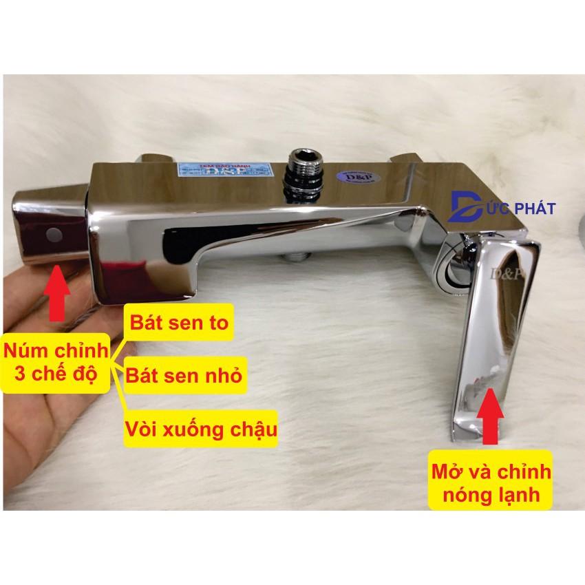 Sen cây cao cấp hàng đẹp loại 1, sen tắm đứng hàng đồng mạ crom nước khỏe SC DP08