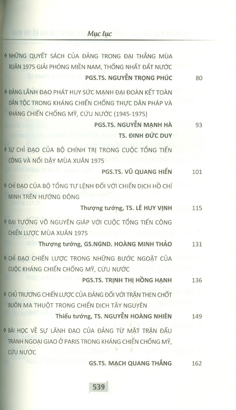 Đại thắng mùa xuân năm 1975. Bản hùng ca chiến thắng thời đại Hồ Chí Minh - bản in 2025