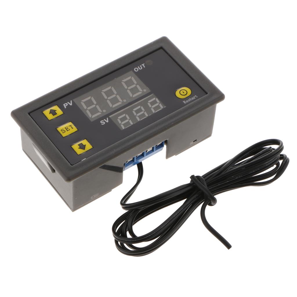 W3230 -50~120°C Mini Temperature Sensor Controller Regulator Switch 24V
