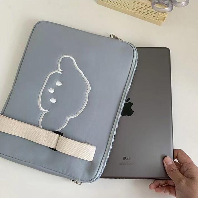 Di Động Máy Tính Túi Máy Tính Bảng Tay Dành Cho Ipad Pro 9.7 10.5 11 13 Inch Hoạt Hình Laptop Lưu Trữ Lót Túi Laptop phụ Kiện