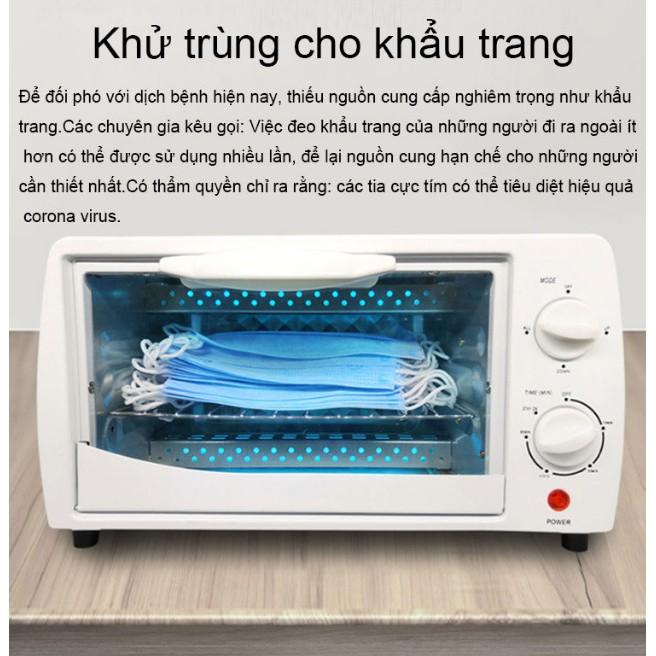Tủ tiệt trùng diệt khuẩn khử độc 2 tầng đa năng bằng tia UV sterilizer - AsiaMart