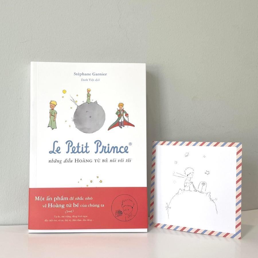 Sách LE PETIT PRINCE Những Điều Hoàng Tử Bé Nói Với Tôi - Bản Quyền - Đai Xanh