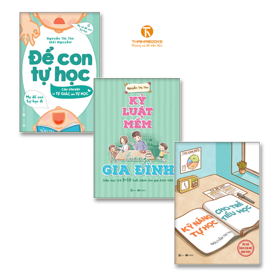 Sách - Bộ Giáo dục trẻ trong gia đình Việt (Không kèm SỔ NHIỆM VỤ) - Thái Hà Books