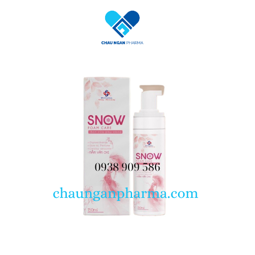 Bọt Rửa Phụ Khoa Sinh Học Nấm Vân Chi Snow Foam Care Chai 150ml