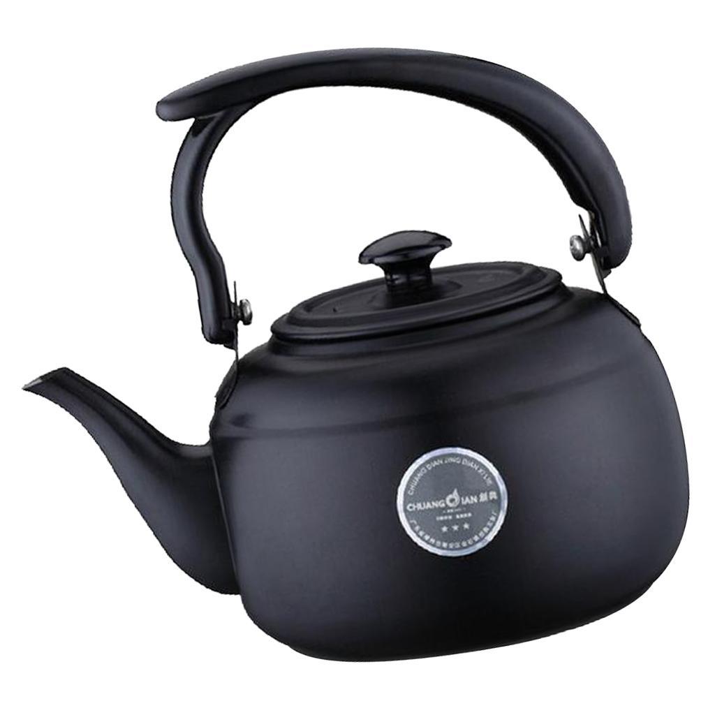 2-3pack 1L Stainless Steel Teapot Kitchen Tea Kettle Metal Stovetop Tea Pot