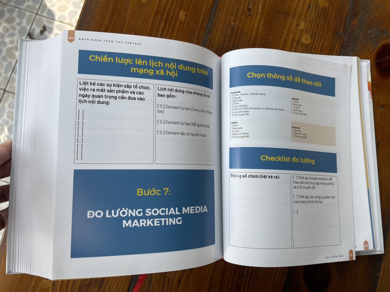 (Bìa cứng, in màu toàn bộ) BÁCH KHOA TOÀN THƯ CONTENT - ĐẠI ĐIỂN MẪU - Marketing for Winners - OOPSY - NXB Thanh Niên