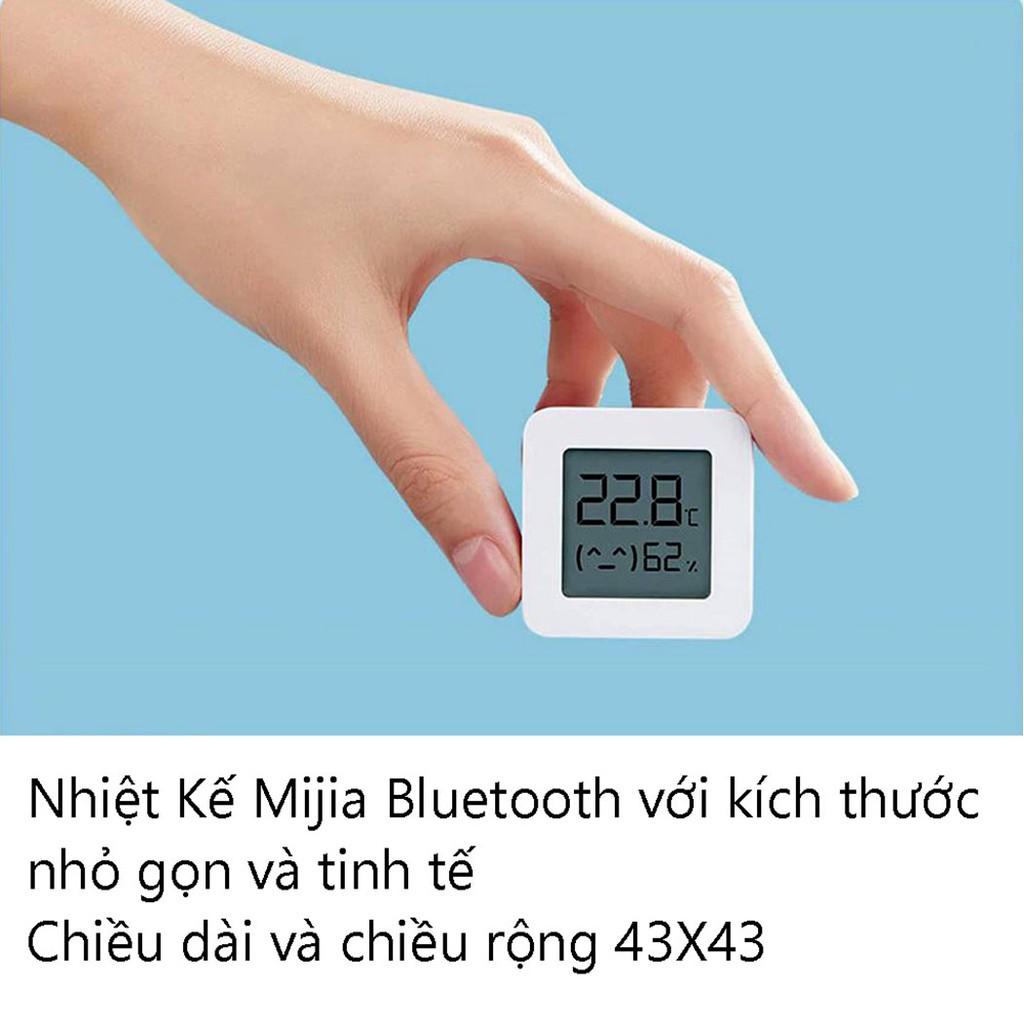 Đồng hồ đo nhiệt độ và độ ẩm Xiaomi Mijia 2 | Nhiệt kế ẩm kế Xiaomi