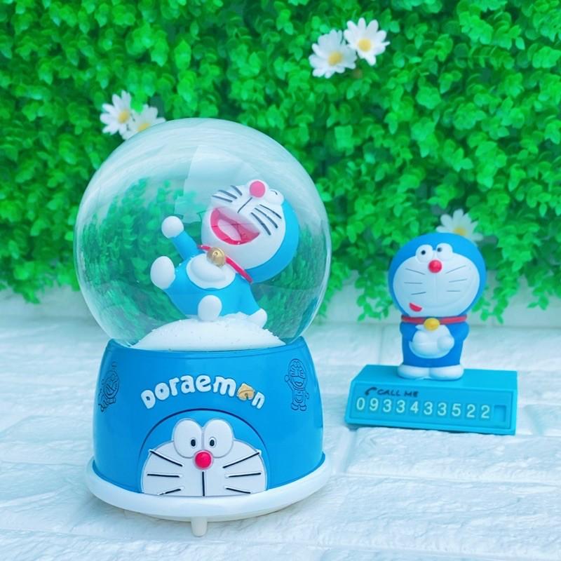 Quả cầu pha lê tuyết Doremon Doraemon