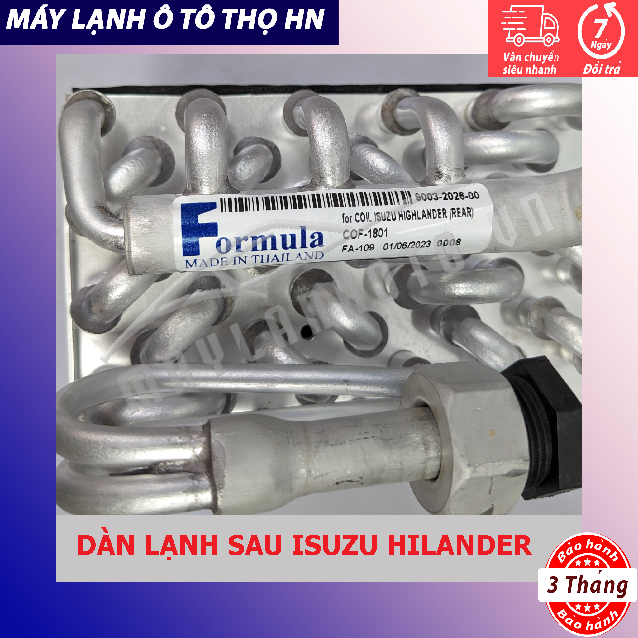 Dàn lạnh Isuzu Hilander Hàng xịn Thái Lan