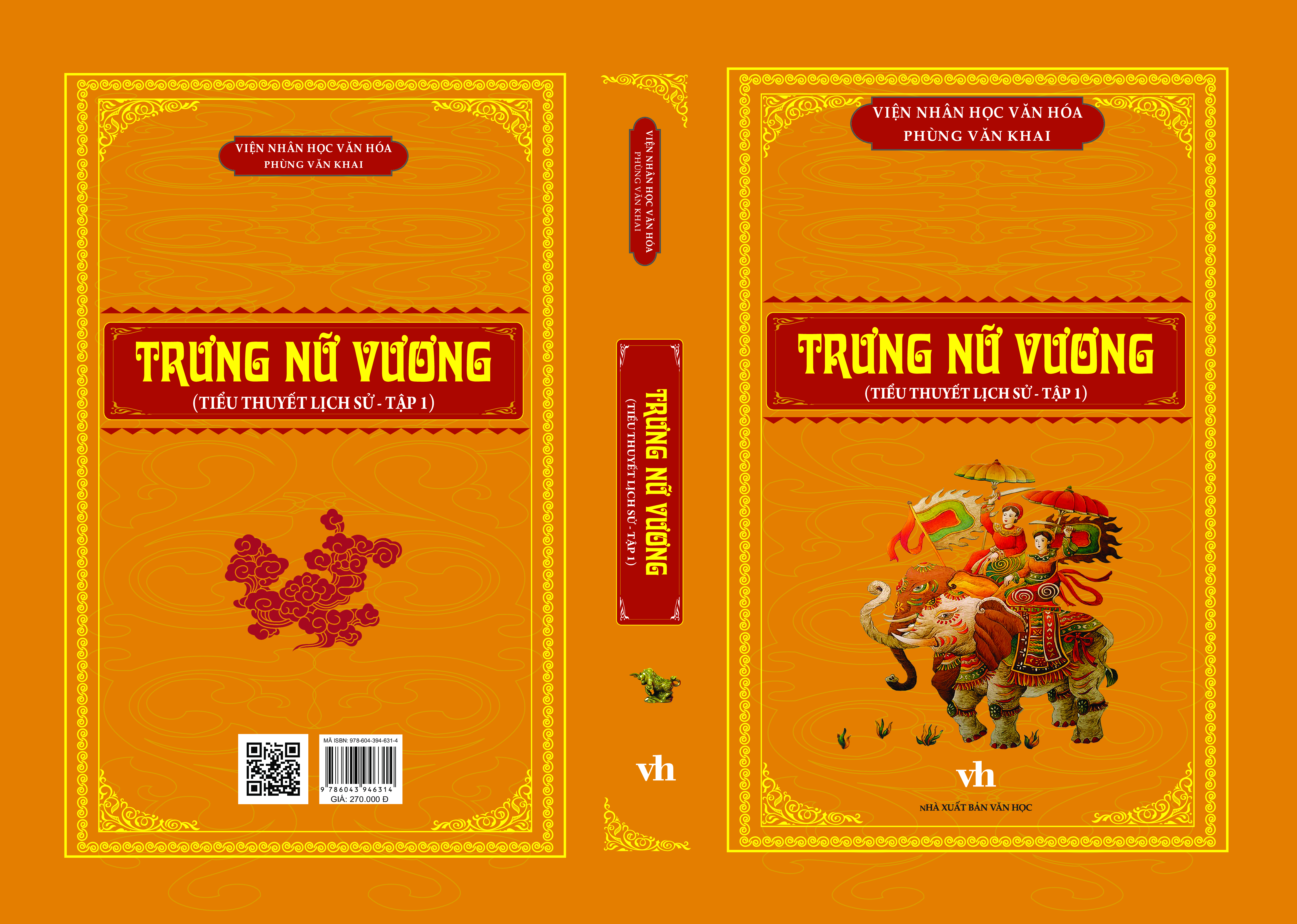 TRƯNG NỮ VƯƠNG (Tiểu thuyết lịch sử - tập 1)