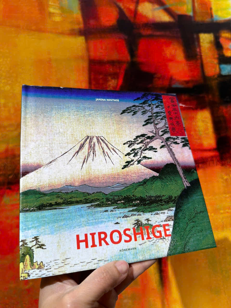 Sách - Hiroshige by Janina Nentwig - Nghệ thuật tiếng Anh/ Art Book in English