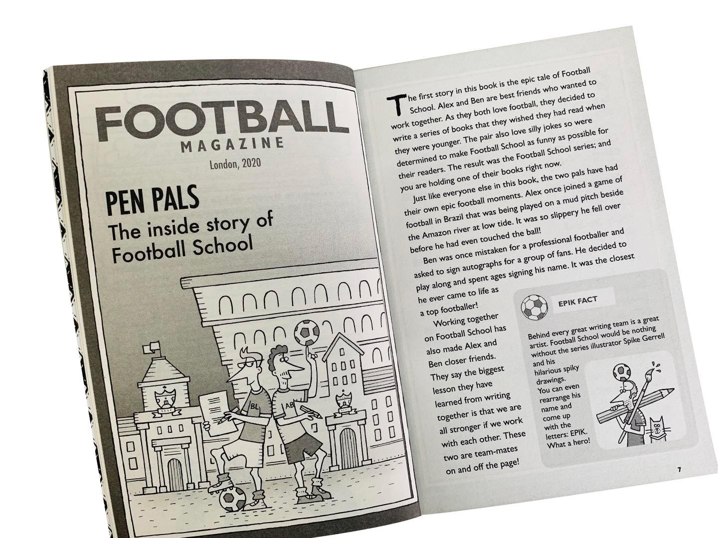 Football School Epic Heroes: 50 true tales that shook the world