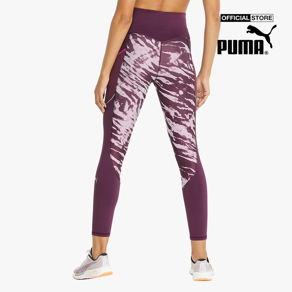 PUMA - Quần legging thể thao nữ 5K Graphic High Waist 7/8 Running 521394