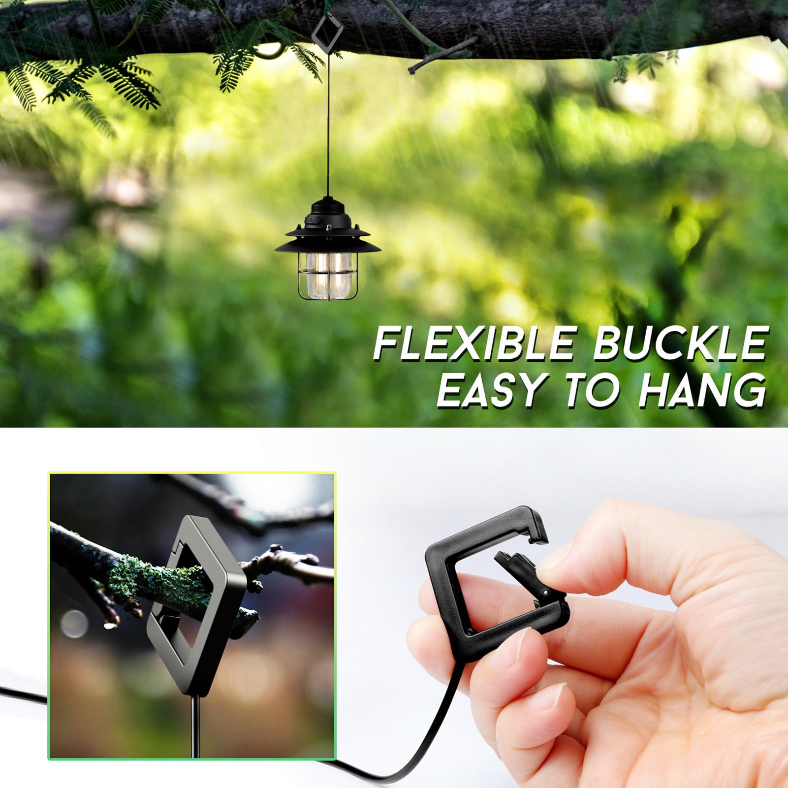 Đèn lồng cắm trại USB treo mini với 2 chế độ chiếu sáng Ánh sáng ngoài trời chống nước