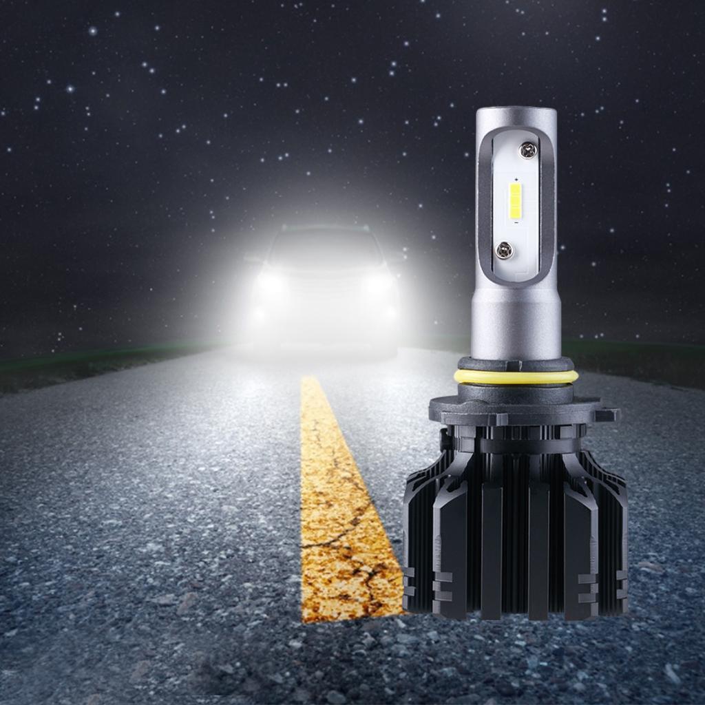 Car Headlight Bulbs LED Chips Conversion Kit Car LED Fog Headlight Bulbs Driving Lamp Beam Angle, Replacement Car Auto Headlight