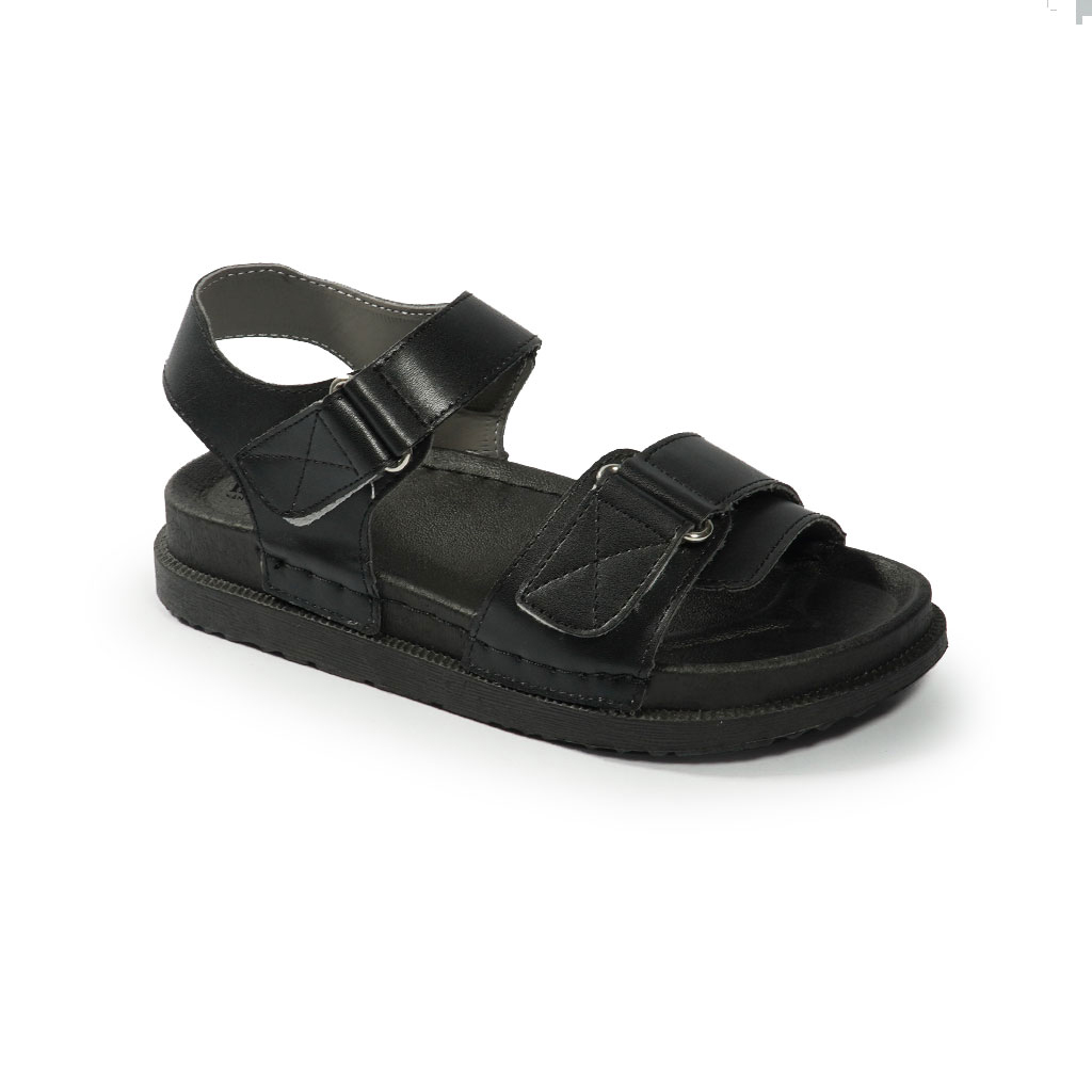 Sandal Nữ Cao 3cm Đế Cao Su Nguyên Khối Chống Trượt Mã HNSD608