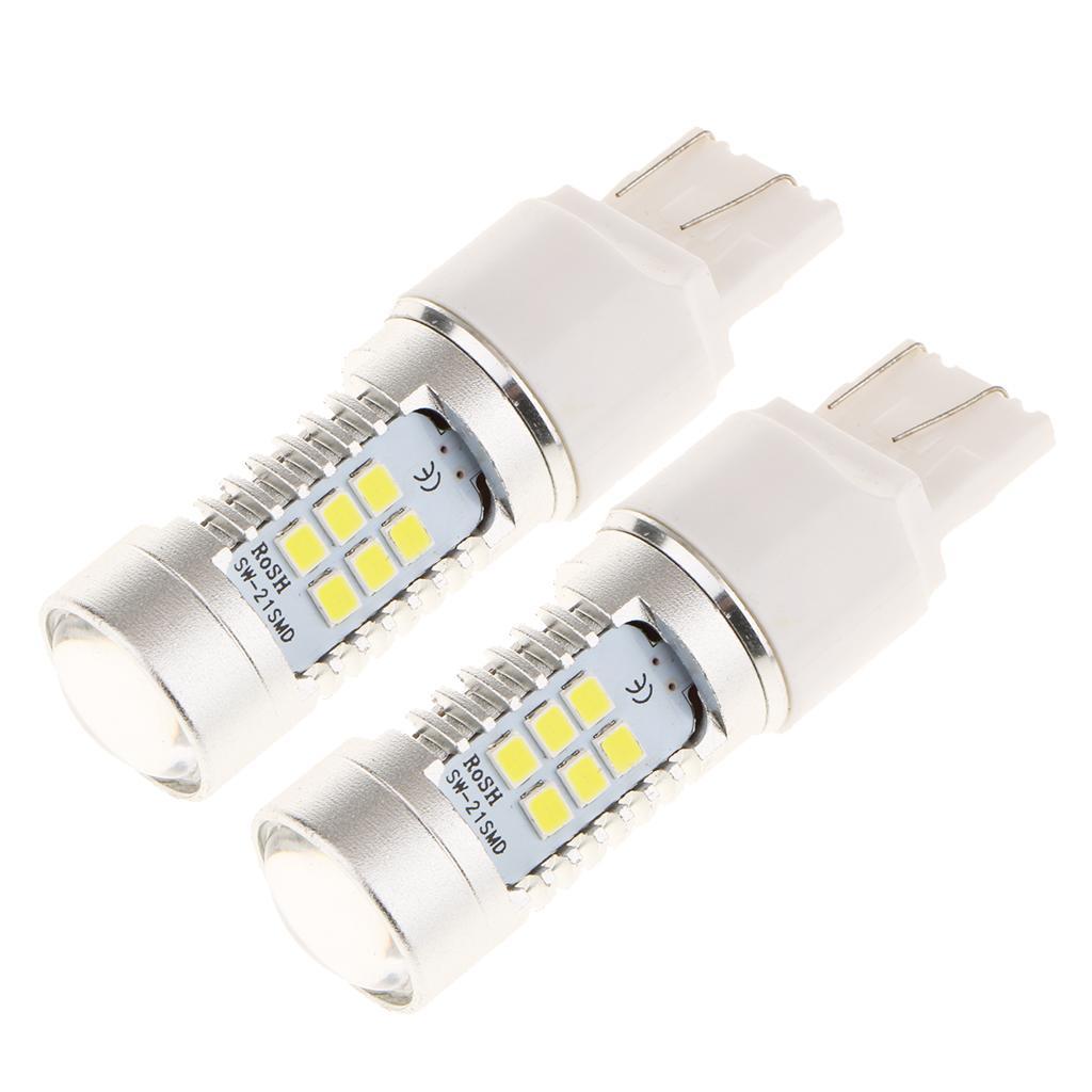 High Quality 2 Pcs Auto Fog Signal Turn Parking Light DRL Led