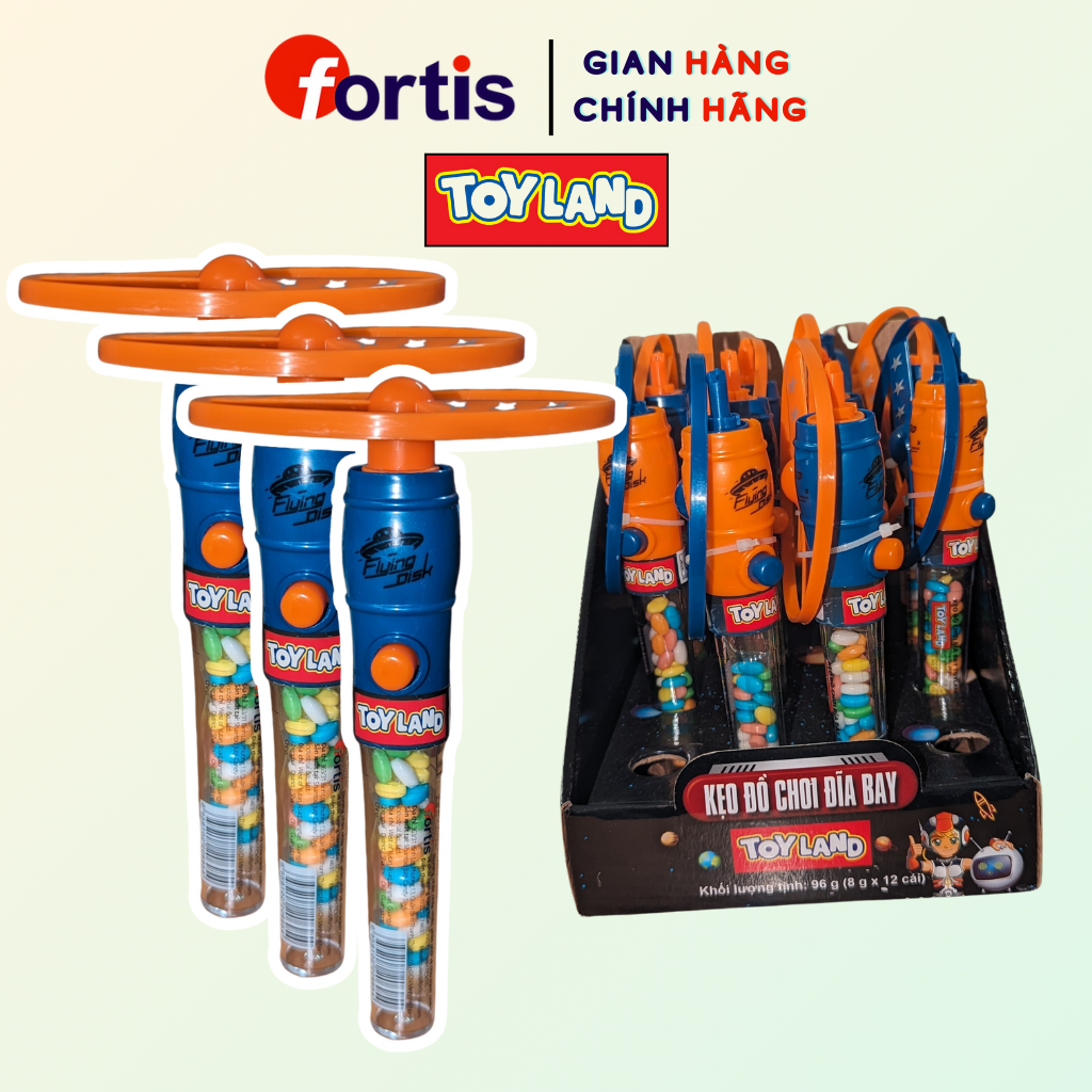 Kẹo Đồ Chơi Đĩa Bay Flying Disk Toy Land