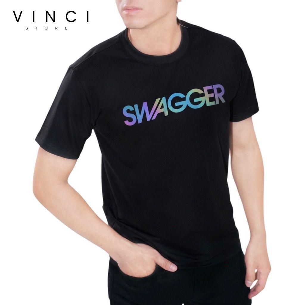 Áo Thun Nam Phản Quang Swagger Cotton Tay Ngắn
