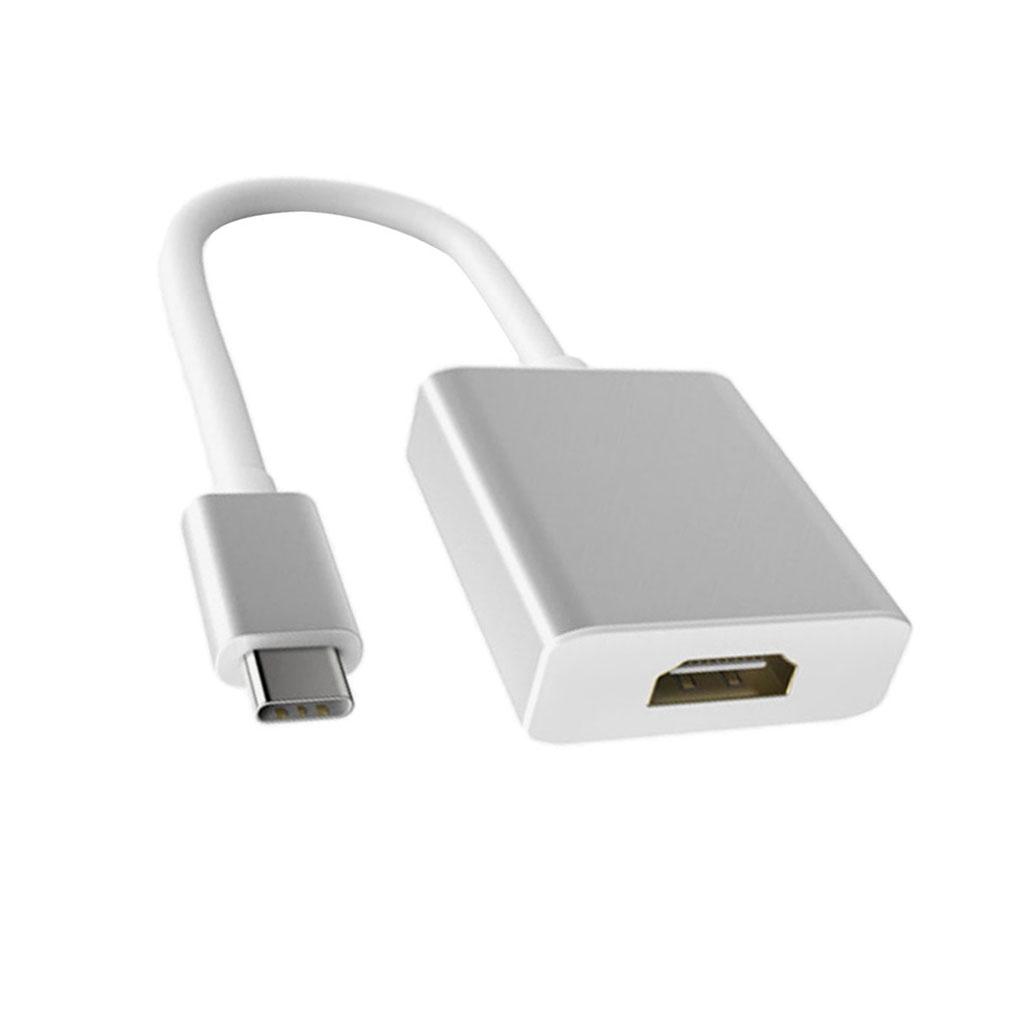 USB 3.1 Type-C To HDMI 4K 30Hz Adapter Cable For MacBook Samsung Phone