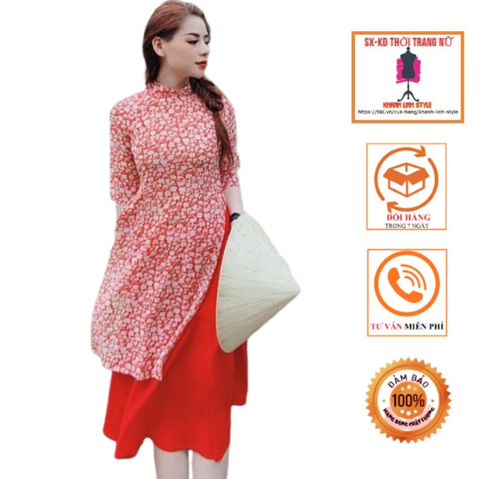 Áo dài cách tân hoa cổ trụ - AD 20