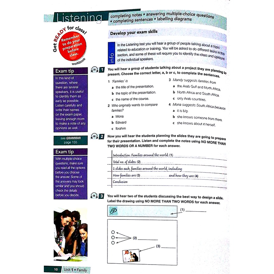 Sách Collins Get Ready For Ielts Student's Book (Kèm file MP3)