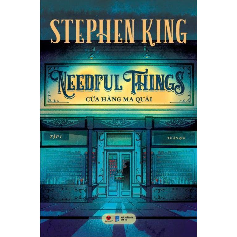 Sách - Needful Things - Cửa Hàng Ma Quái - Combo 2 Tập - Stephen King - Bách Việt