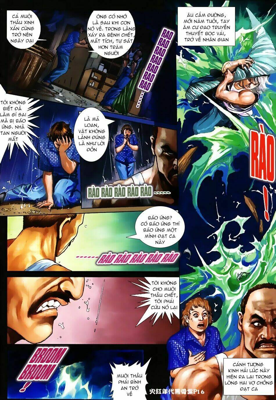 hỏa hồng niên đại hắc cốt đường chapter 11 13