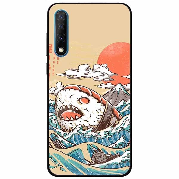 Ốp lưng dành cho Vsmart Live mẫu Cá Shushi Cuộn