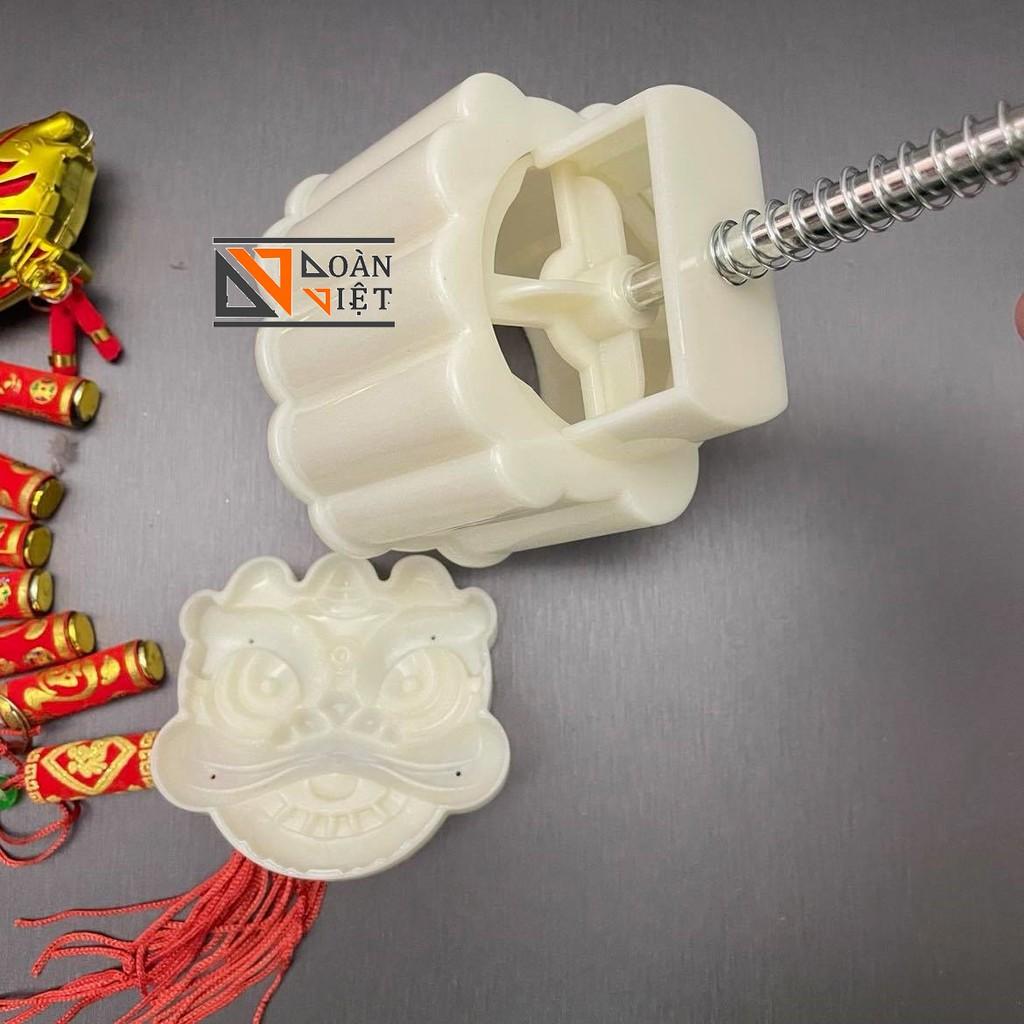 Khuôn Trung Thu 3D Siêu Sắc Nét - Hình ĐẦU LÂN 150g , mẫu mới