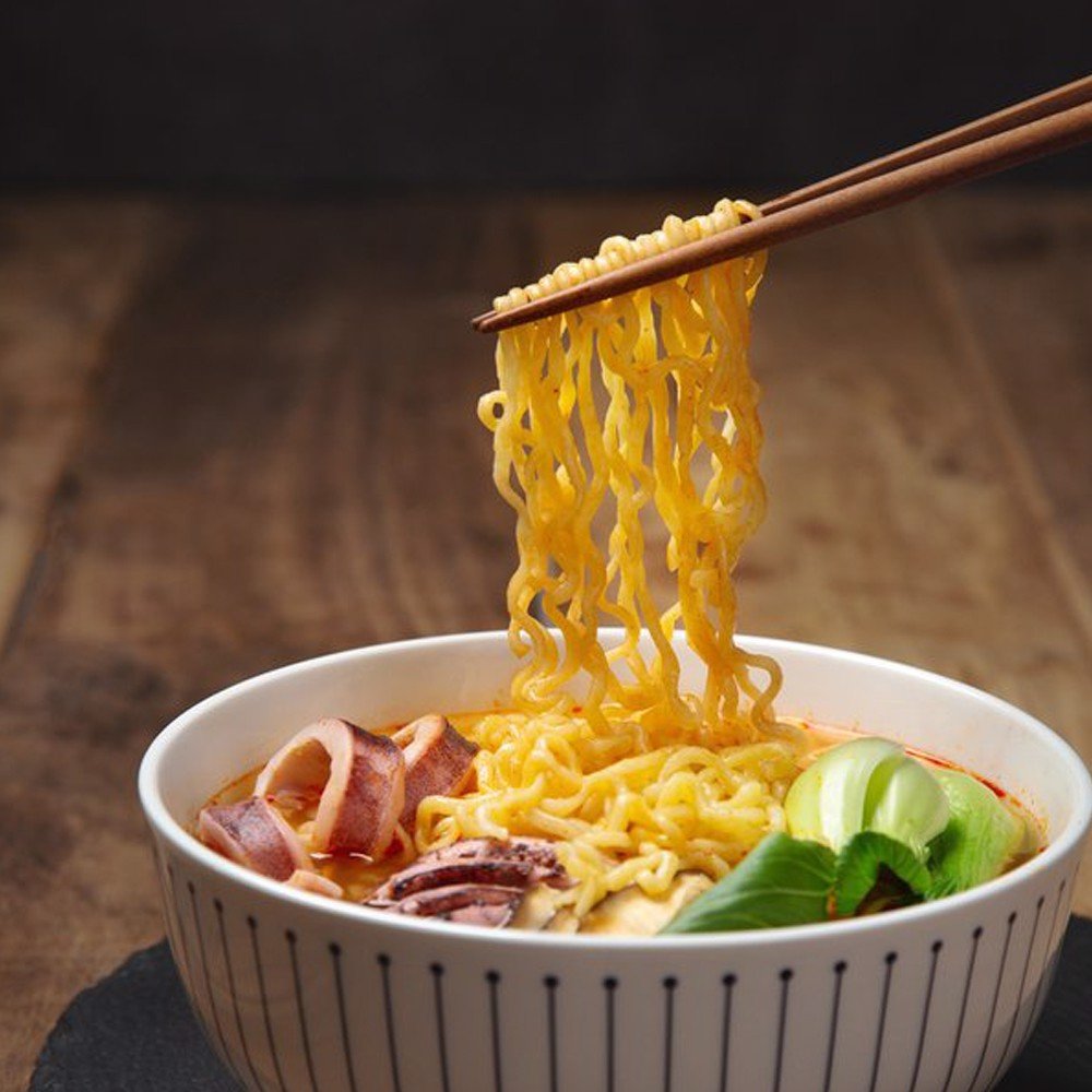Bịch 5 Gói Mì Mực Hải Sản Champong Nongshim Hàn Quốc