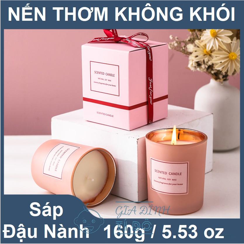 Nến Thơm Tinh Dầu Cao Cấp Không Khói An Toàn Candle Cup