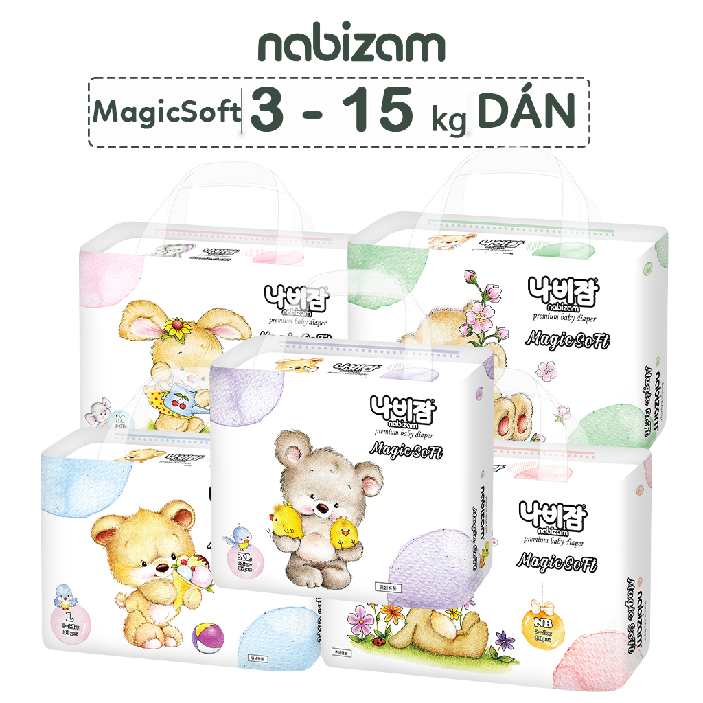 NABIZAM MAGIC SOFT TÃ DÁN M40 6-11KG