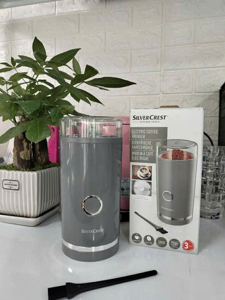 Máy xay hạt cà phê cầm tay SILVERCREST SKMS nội địa Đức Hàng chính hãng
