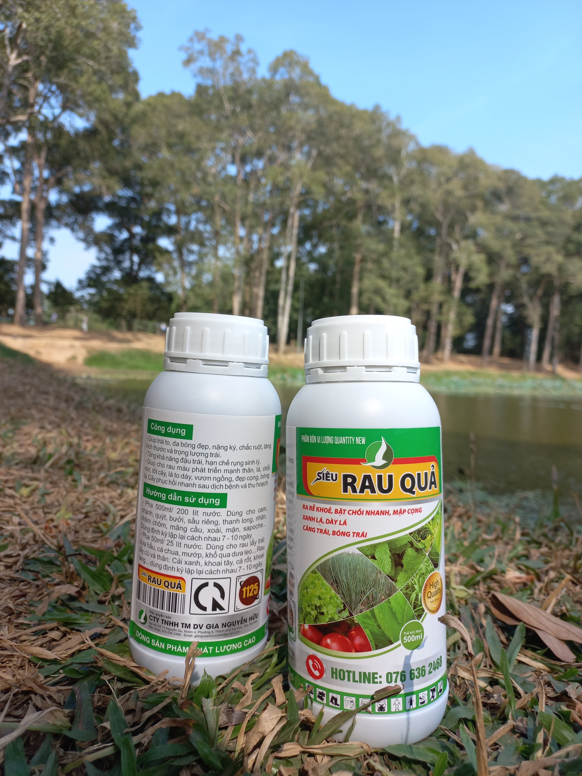 Phân bón chuyên rau ăn lá - SIÊU RAU QUẢ 500ml
