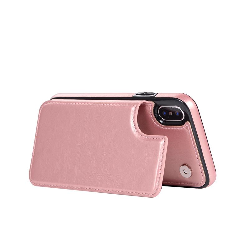 Ốp Lưng Da Có Ngăn Đựng Thẻ Cho Iphone 11 Pro Xs Max Xr I8 I7 I6 Plus Se2020