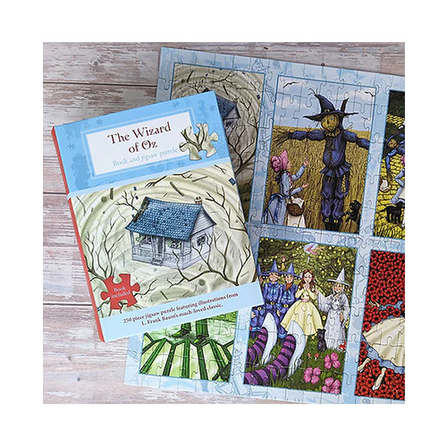 Bath Classics Book and Puzzle -Wizard Of Oz
