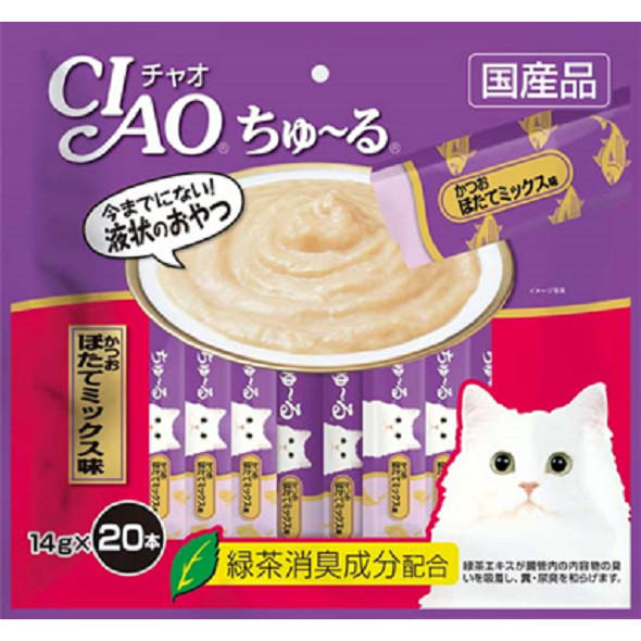 Thức Ăn Cho Mèo - Ciao Churu Thanh Sốt Thưởng
