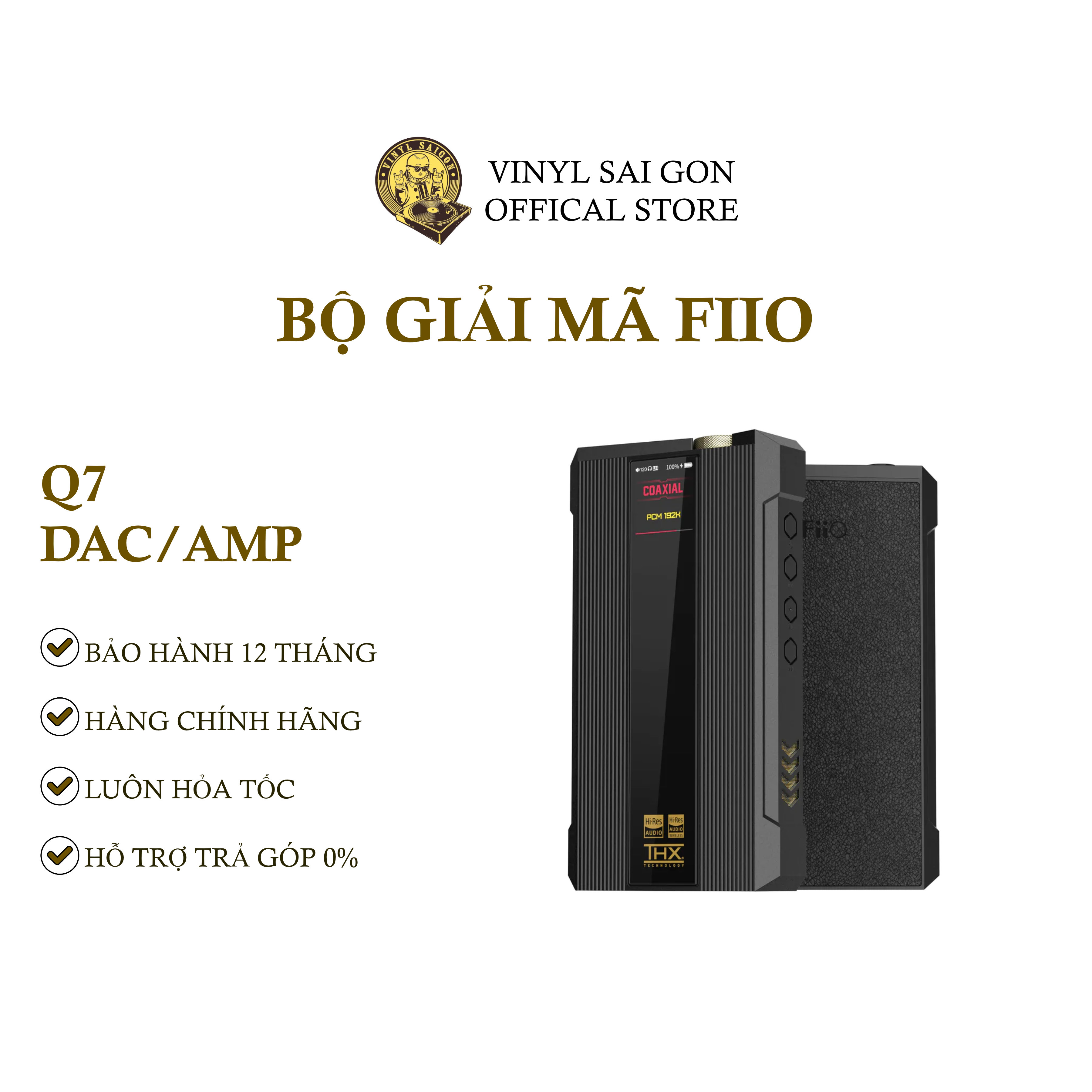 Bộ Giải Mã Dac/Amp FiiO Q7 - Hàng Nhập Khẩu