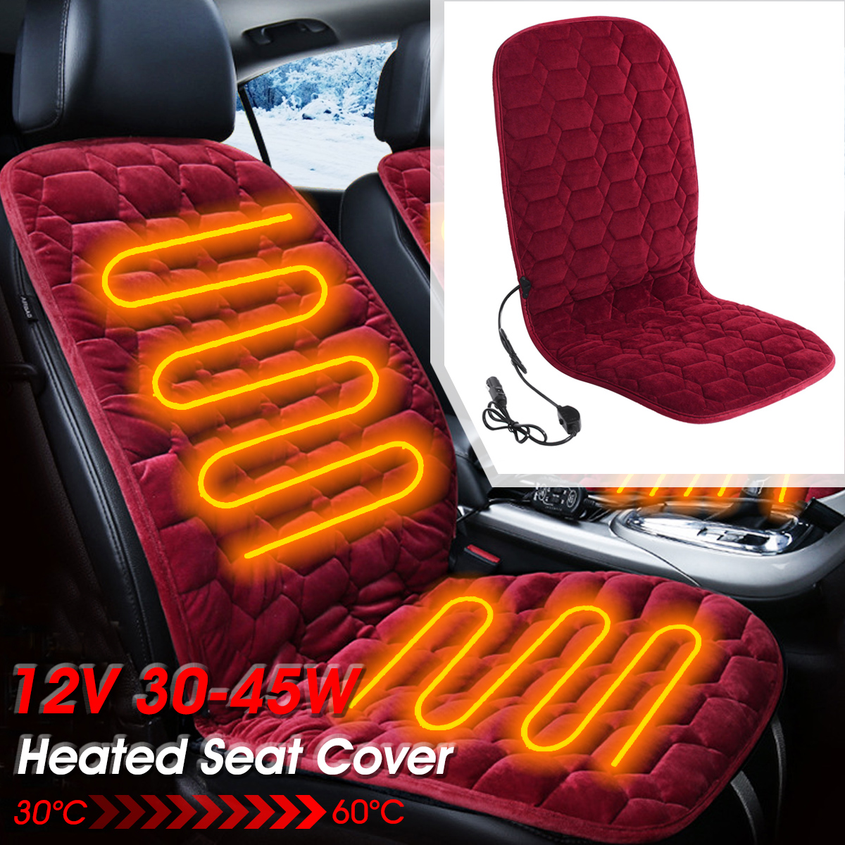 Learn about 123+ imagen heating car seat cushion In.thptnganamst.edu.vn