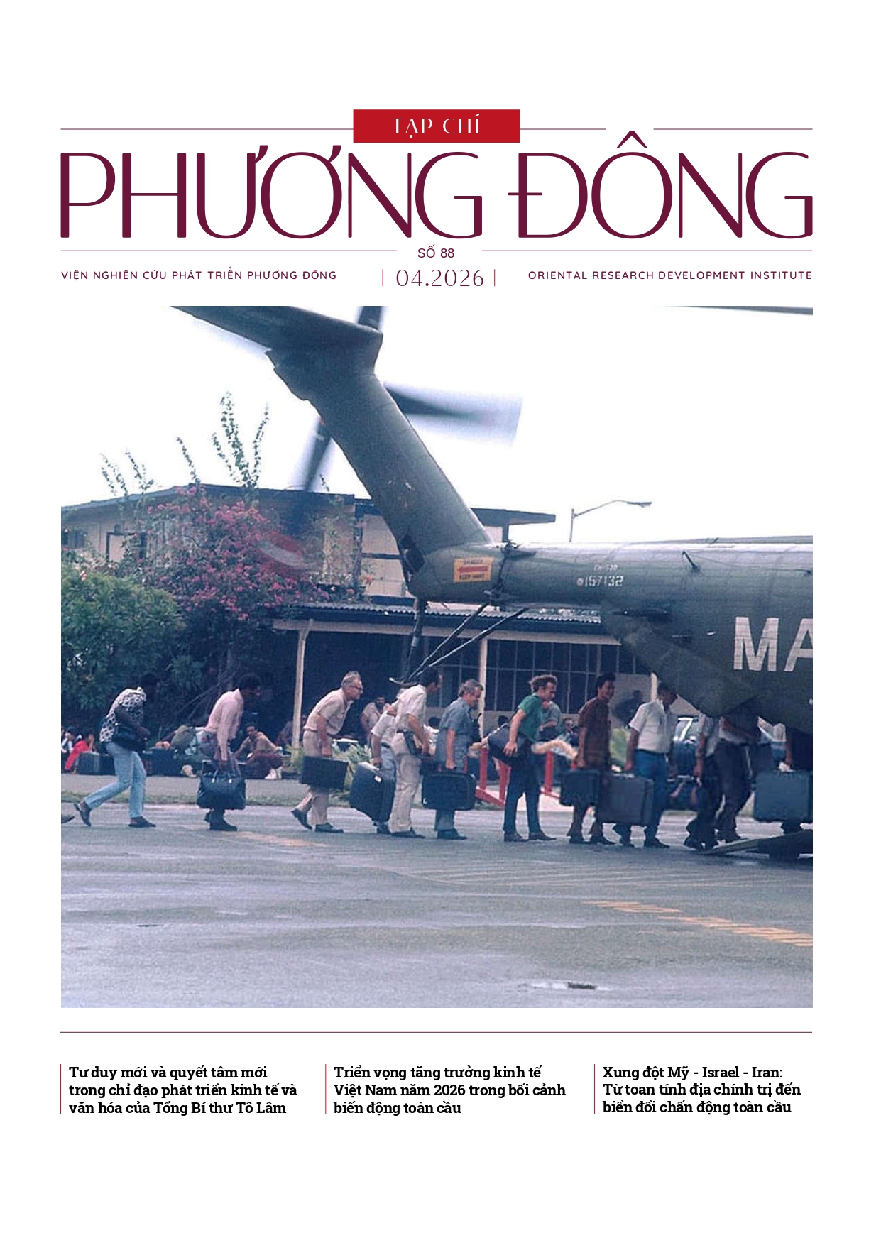 (Số 88) TẠP CHÍ PHƯƠNG ĐÔNG 04/2026 – Viện Nghiên cứu Phát triển Phương Đông