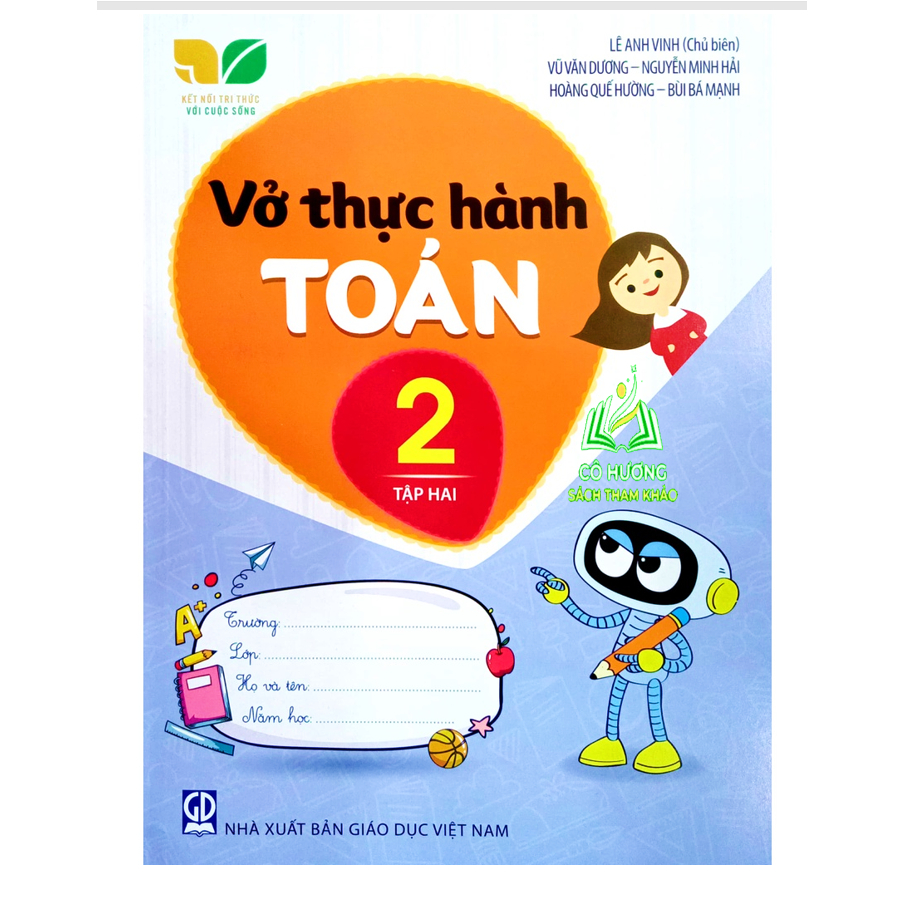 Sách - Vở thực hành Toán 2 tập 2 - Kết Nối Tri Thức Với Cuộc Sống