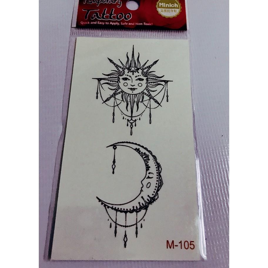 Combo 6 tấm hình xăm dán dreamcatcher 10x6cm- mua 2 combo tặng bắp tay mini 10x20cm