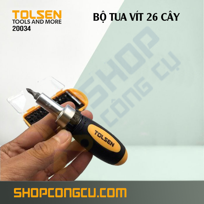 Bộ tua vít 26 cây Tolsen 20034