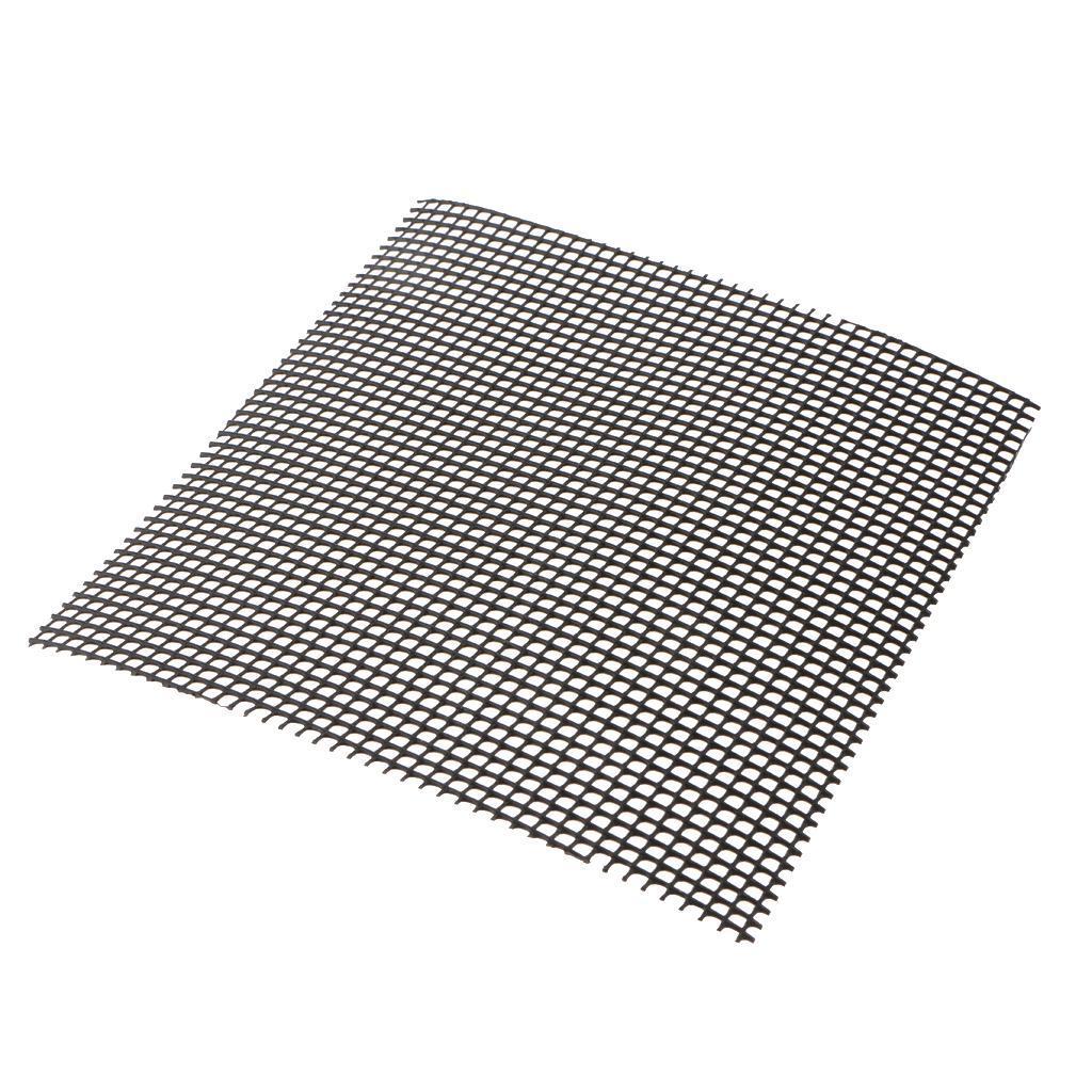 5pcs  Black Drainage Mesh Sheet Cuttable Flowerpot Bottom Net 30x20cm