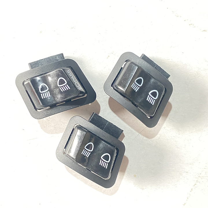 Combo 10 Công Tắc Passing Nhấp Nháy Đèn Pha Tặng Kèm Giắc Cắm Lắp Xe Honda